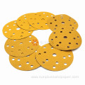 Gold Velcro Aluminum Oxide Abrasive Discs